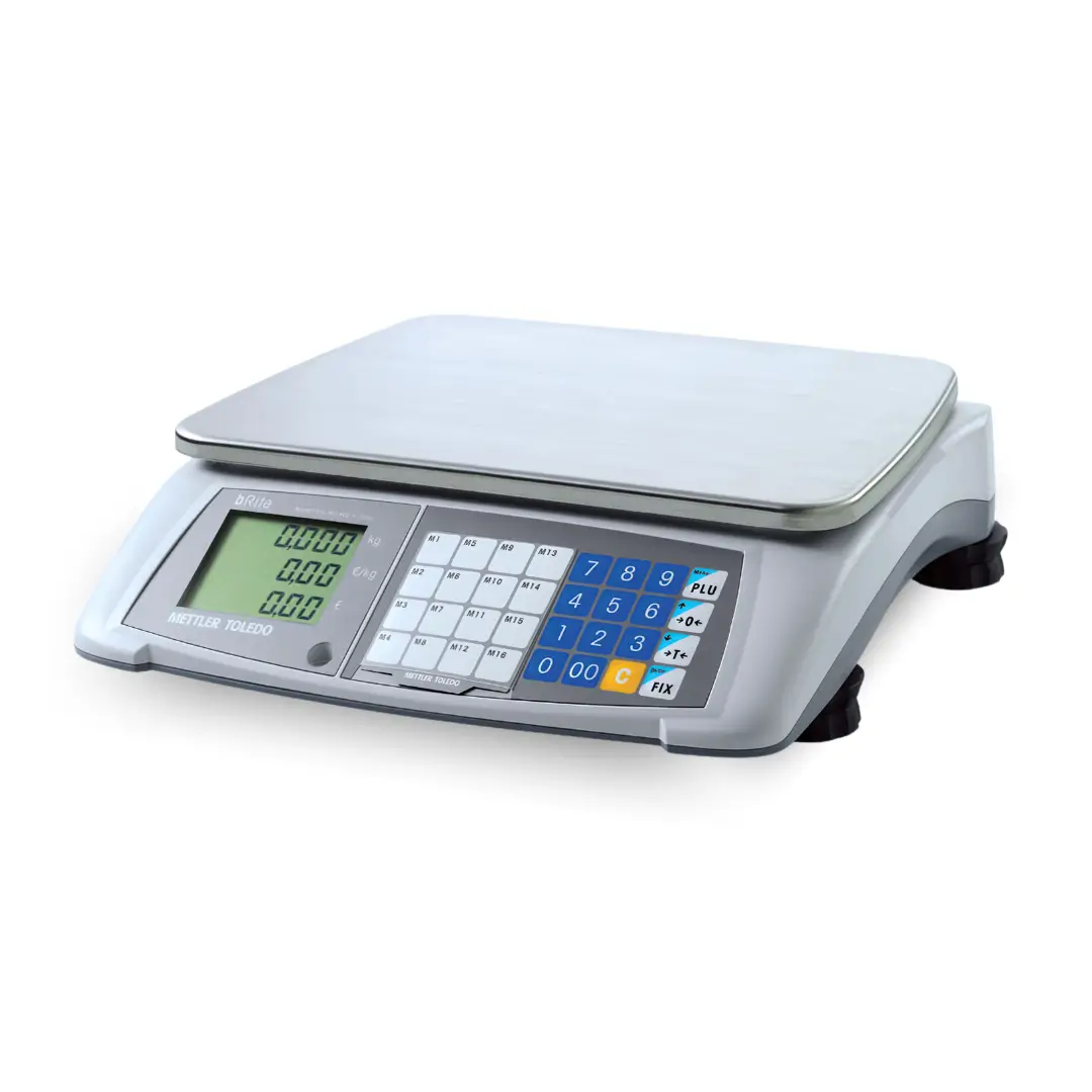 Balance commerciale BRITE de la marque METTLER TOLEDO fournisseur d'Aymard Pesage.